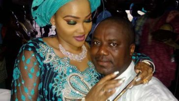 Mercy Aigbe & husband