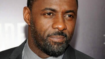 Idris Elba at the Screening Of "Mandela: Long Walk To Freedom" Hosted By U2, Anna Wintour And Bob & Harvey Weinstein With Burberry