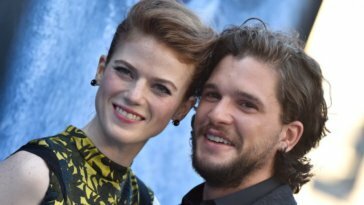 Kit Harington and Rose Leslie