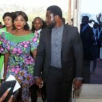 Mercy Johnson and husband